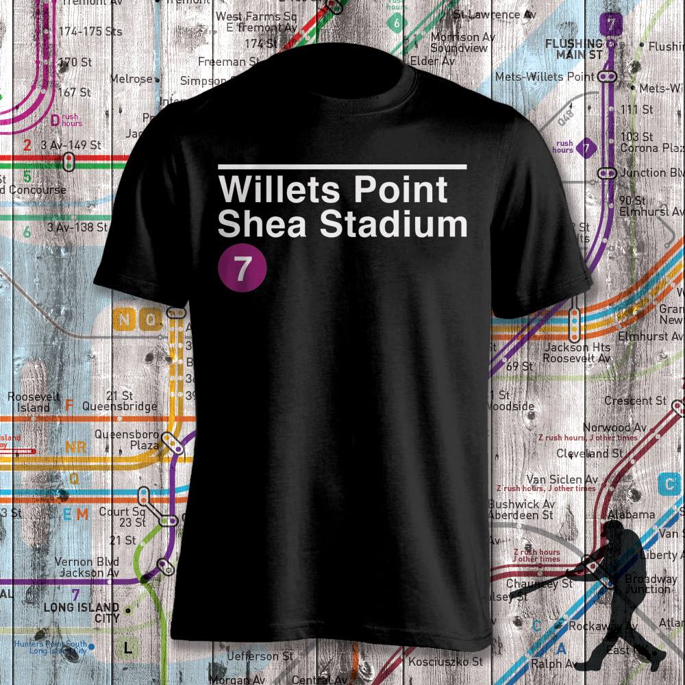 Shea Stadium Subway Stop Shirt
