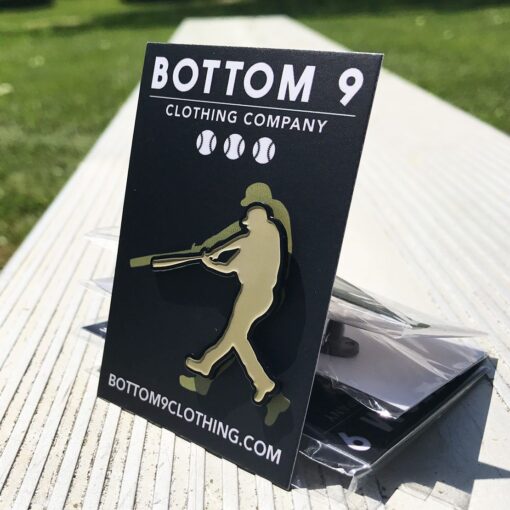 Ballplayer Enamel Pin